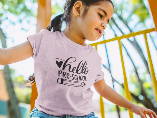 Youth Hello School T Shirt