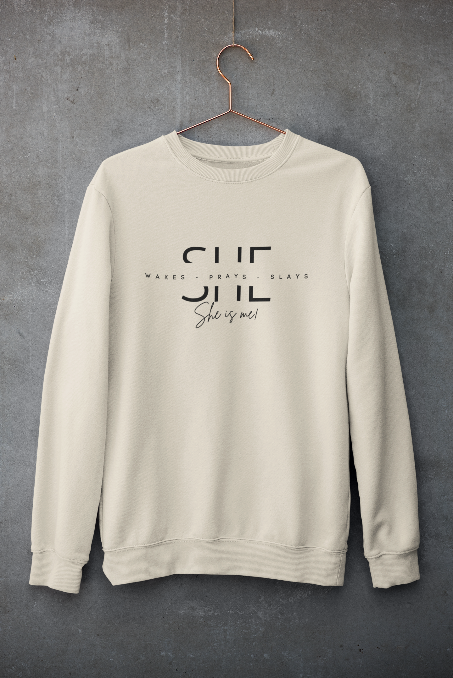 She is Me Crewneck Sweatshirt