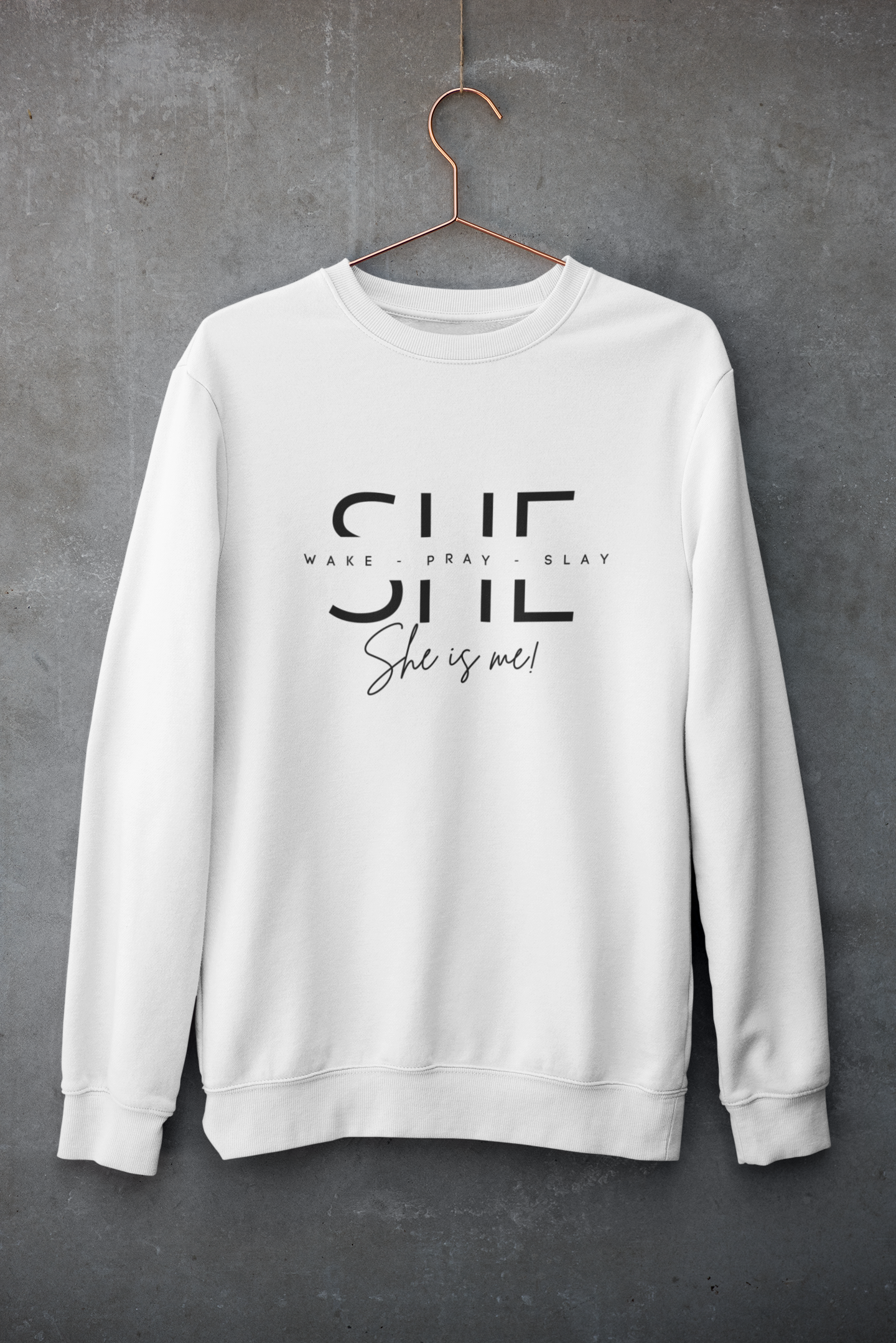 She is Me Crewneck Sweatshirt